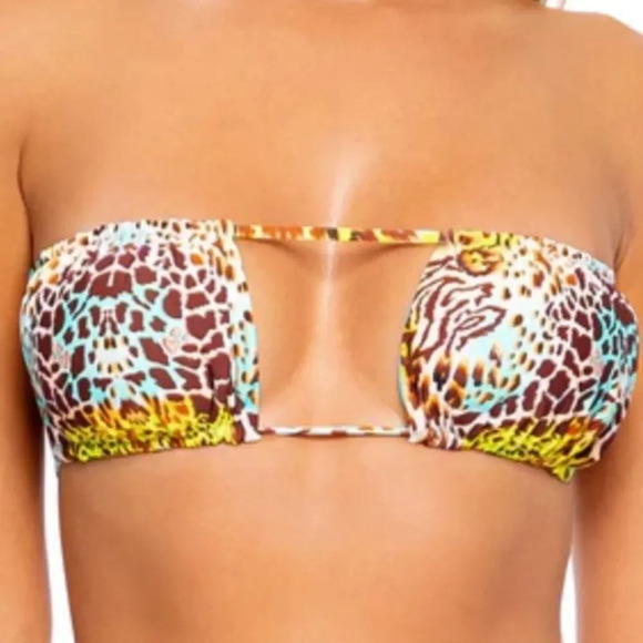 Luli Fama Other - Luli Fama Diosa Salvaje Multiway Scrunched Cup Bandeau TOP - Small